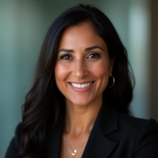 Headshot of Jasmine Patel, CEO of Vortex Safeguard.